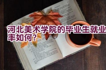 河北美术学院的毕业生就业率如何？